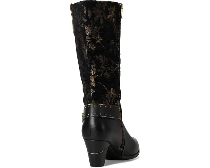 L'Artiste by Spring Step Сапоги Wyoming в ковбойском стиле с цветочным принтом