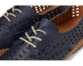 Лоферы Spring Step Deysi из кожи с геометрическими перфорациями