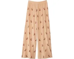 Широкие брюки Chaser Kids Reindeer Snow с принтом оленей и эластичным поясом для малышей и детей