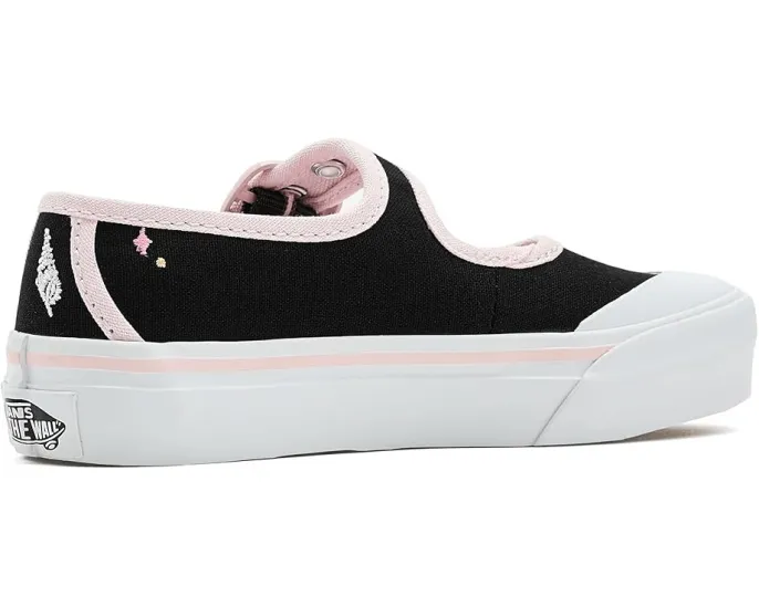 Детские туфли Mary Jane Vans Kids из прочного холста с застежкой на пряжку