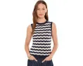 Топ Everyday Chevron Knit Shells Sanctuary с волнистым узором