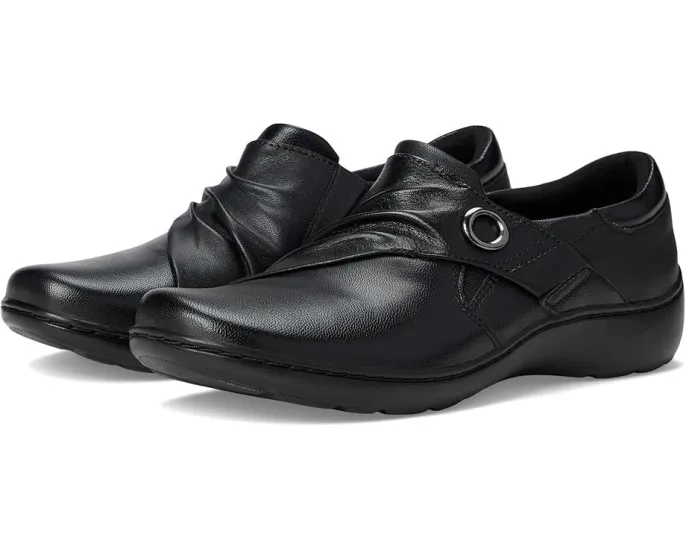 Туфли Clarks Cora Aubrie с ремешком и круглым носком