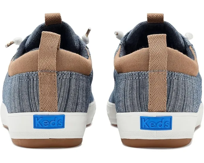 Кроссовки Keds Center III Slip-On на шнурках скрытого типа с удобной стелькой