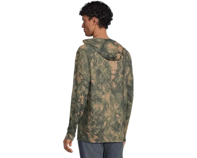 Солнцезащитная рубашка Apex Perforated с капюшоном и UPF 50+