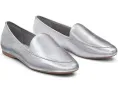 Birdies балетки Vesper Leather Flat серебристого цвета
