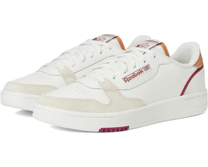 Кроссовки Reebok Phase Court в винтажном стиле с верхом из кожи и замши