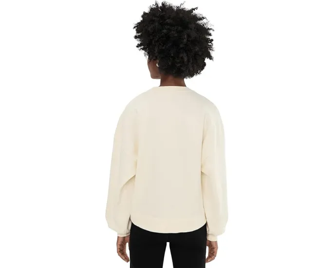 Свитшот Lila Embos с рельефным логотипом от AllSaints