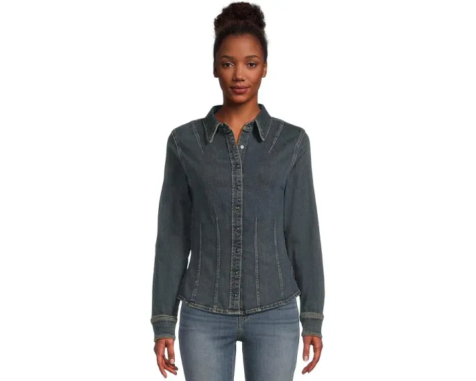 Рубашка Levi's® Premium Long Sleeve Shaped из денима