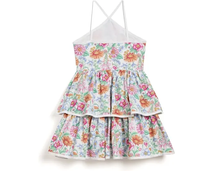 Платье Tiered Floral Halter с цветами Janie and Jack