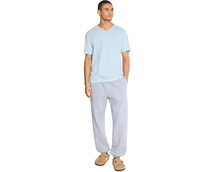 Футболка Hanro Living с V-образным вырезом и коротким рукавом