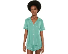 Пижамный комплект Eberjey Gisele Relaxed Short из мягкого модала