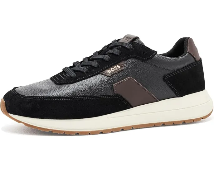Кроссовки BOSS Vinston Low Profile Leather с круглым носком