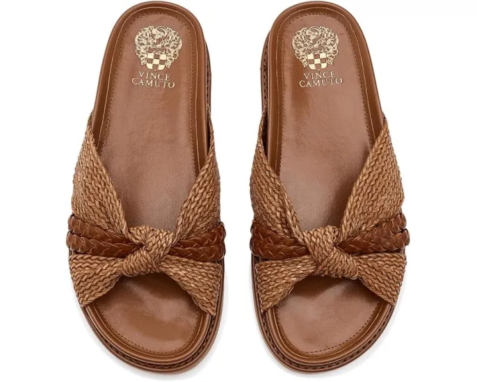 Сланцы Gryfynn с плетеным верхом и узлом Vince Camuto