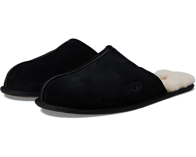 Тапочки UGG Scuff из овчины с подошвой из замши и подкладкой UGGpure