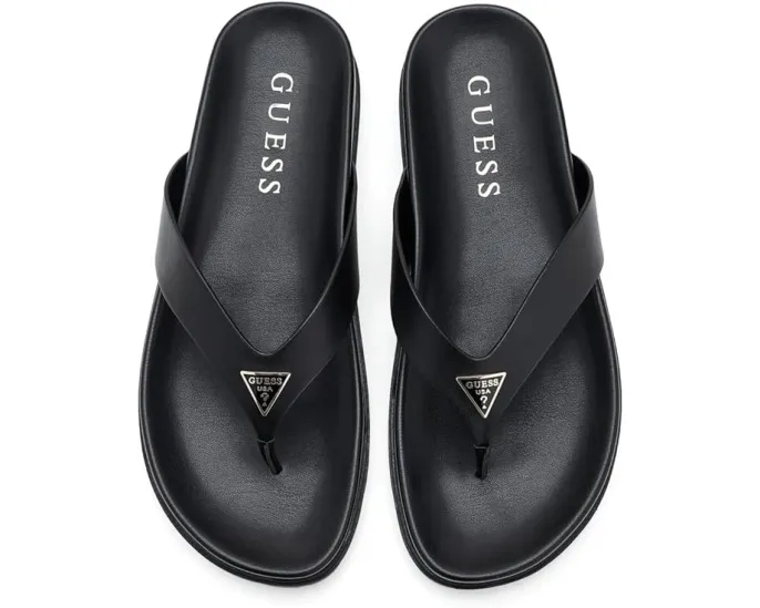 Сандалии Davelle GUESS с треугольным логотипом