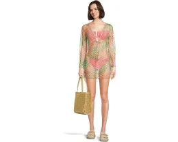 Туника BECCA Mirage из сетки с ракушками на завязках