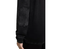 John Varvatos Свитер с круглой горловиной WALTER из мягкого хлопка