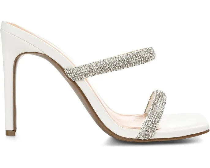 Journee Collection босоножки Reena на шпильке с открытым носком