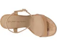 Сандалии Stuart Weitzman Babette 85 на массивном каблуке с кожаным верхом