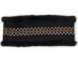 Ободок UGG Atherson из овчины с вышивкой