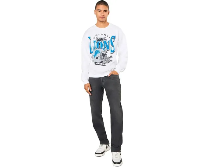 Junk Food Clothing NFL Detroit Lions Conversion Crew Fleece свитшот