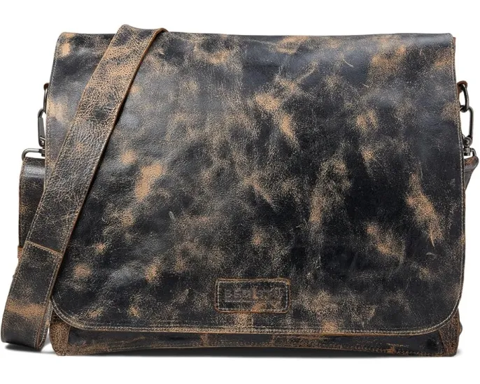 Сумка Bed Stu Hampton II через плечо с откидным клапаном