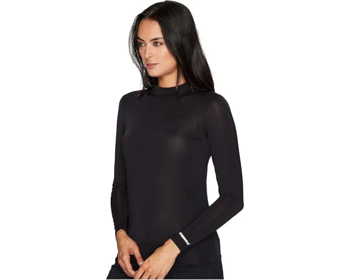 Рубашка для гольфа Jamie Sadock с защитой от солнца UPF 30+ и воротником стойкой