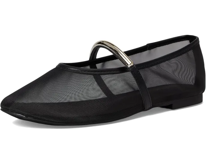 Балетки Blaiine от Madden Girl с сетчатым верхом и ремешком
