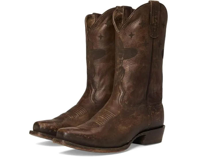 Ariat High Stepper Sendero ботинки с квадратным носком и вышивкой