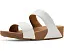 Сланцы FitFlop Lulu Leather с анатомической стелькой и клиновидным каблуком