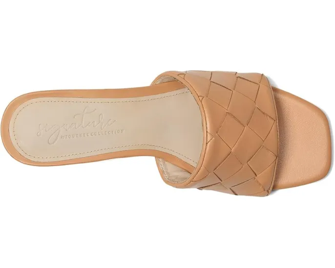 Сандалии Kellee на платформе с плетеным декором от Journee Collection