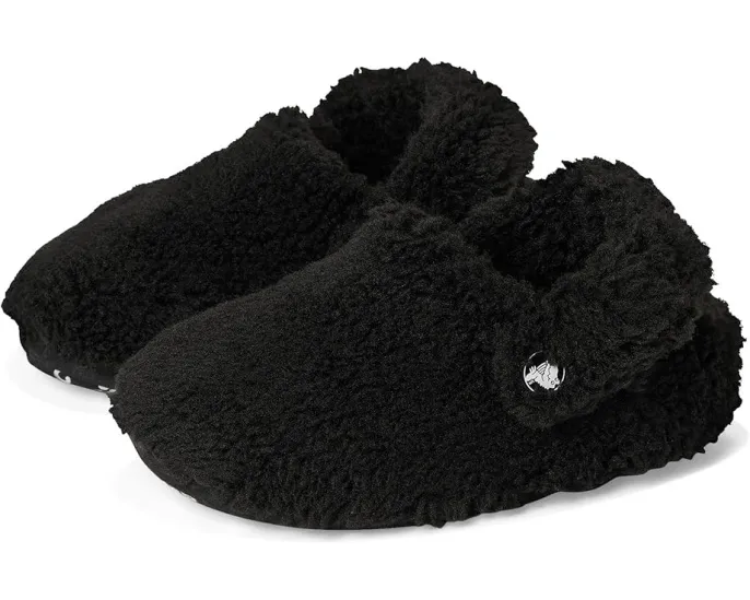 Детские тапочки Crocs Classic Cozzzy с искусственным мехом и противоскользящей подошвой
