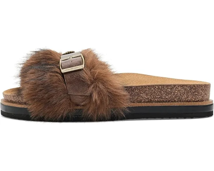 Слайды Free People Frankie с мехом и пряжкой