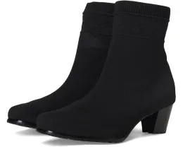 Ботильоны Kalista из эластичного трикотажа с квадратным носком и каблуком David Tate