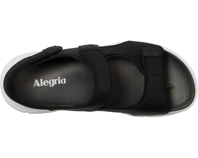Сандалии Alegria Sandie с круглым носком и регулируемыми липучками
