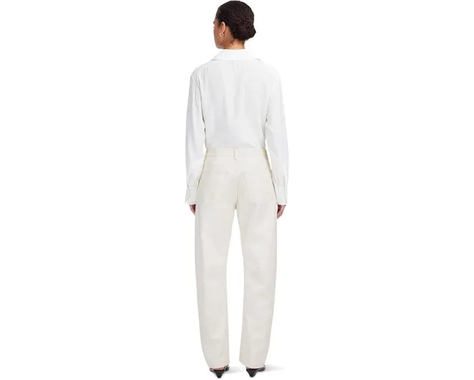 Madewell Джинсы The Darted Barrel с вытачками на коленях из винтажного холста