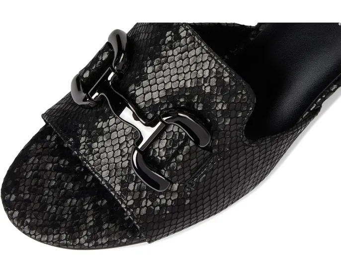 Туфли Vaneli Oksana с открытым носком на устойчивом каблуке