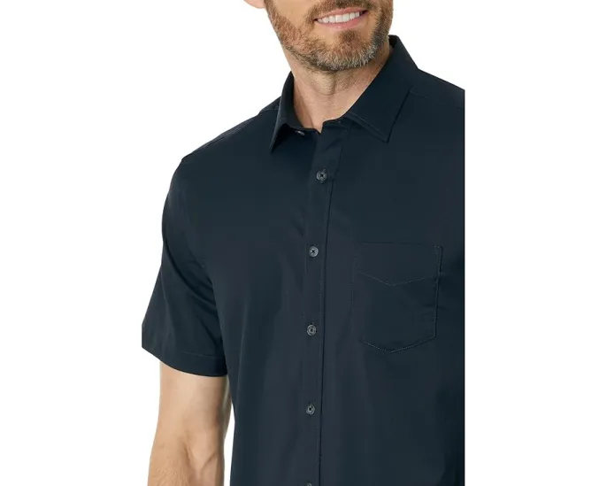 Короткая рубашка UNTUCKit Gironde Short Sleeve с нагрудным карманом