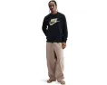Клубная флисовая худи Nike Club Brushed Fleece Crew