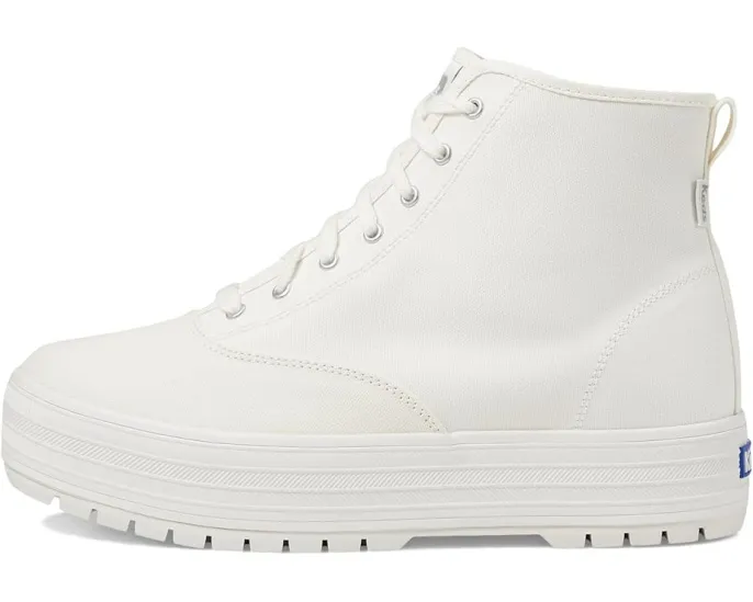 Кроссовки Keds The Platform Mid Lug на платформе с высоким верхом
