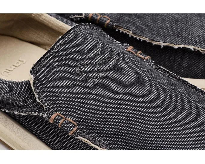 Слипоны Chiba Novelty с текстильным верхом и антибактериальной стелькой