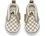 Детские кеды Vans Slip-On V клетчатые без шнуровки