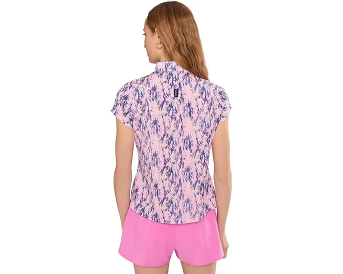 Поло Jamie Sadock с коротким рукавом и принтом под палец