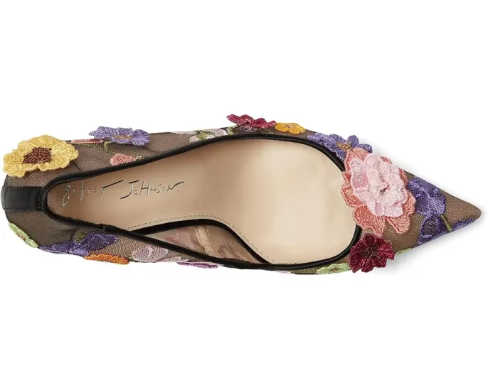 Туфли-лодочки Aimey с цветочным декором на шпильке от Blue by Betsey Johnson