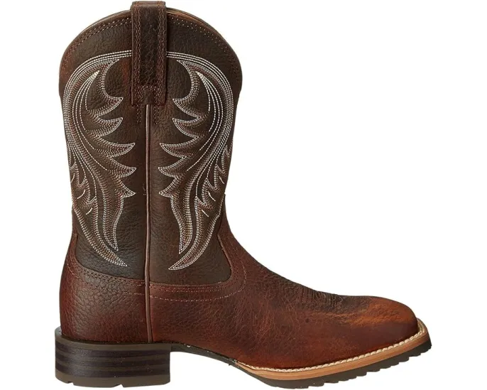 Ковбойские сапоги Hybrid Rancher с широким квадратным носком от Ariat