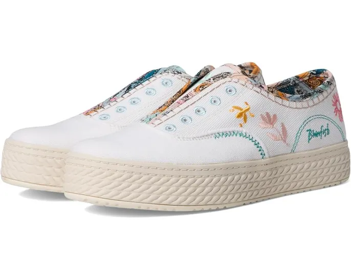 Слипоны Blowfish Malibu Super Sweet с льняным верхом и технологией Super Flex