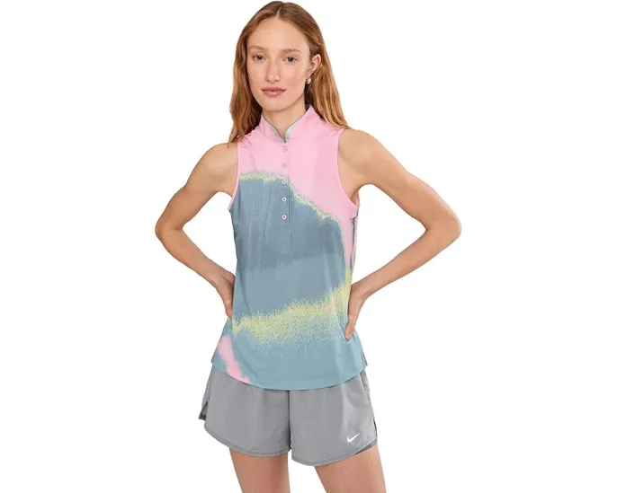 Поло Jamie Sadock без рукавов с пейзажным принтом Landscape