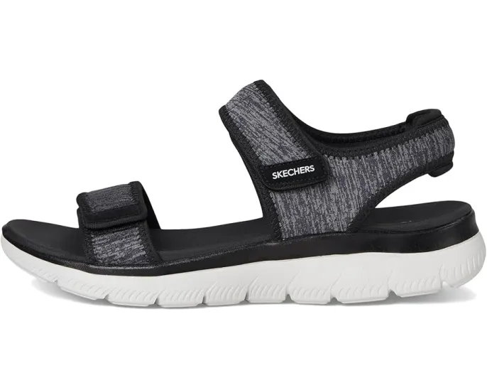 Сандалии Skechers Summits Cutest Icon с кожаным верхом и стелькой Yoga Foam