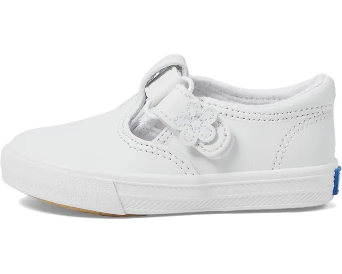 Детские туфли Keds Daphne на липучке с цветочным декором