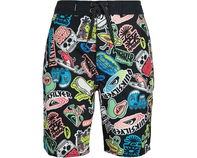 Прямые шорты Everyday Straight для мальчиков от Quiksilver с быстрым высыханием